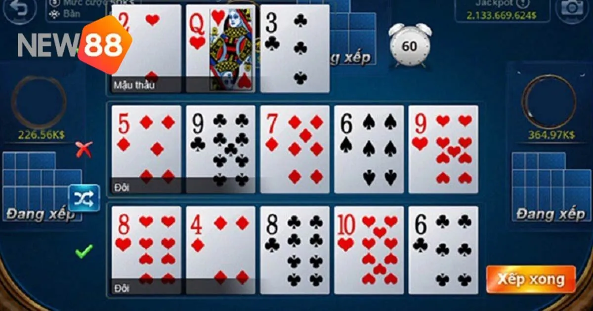 Chiến lược chơi game bài Mậu Binh bách phát bách thắng