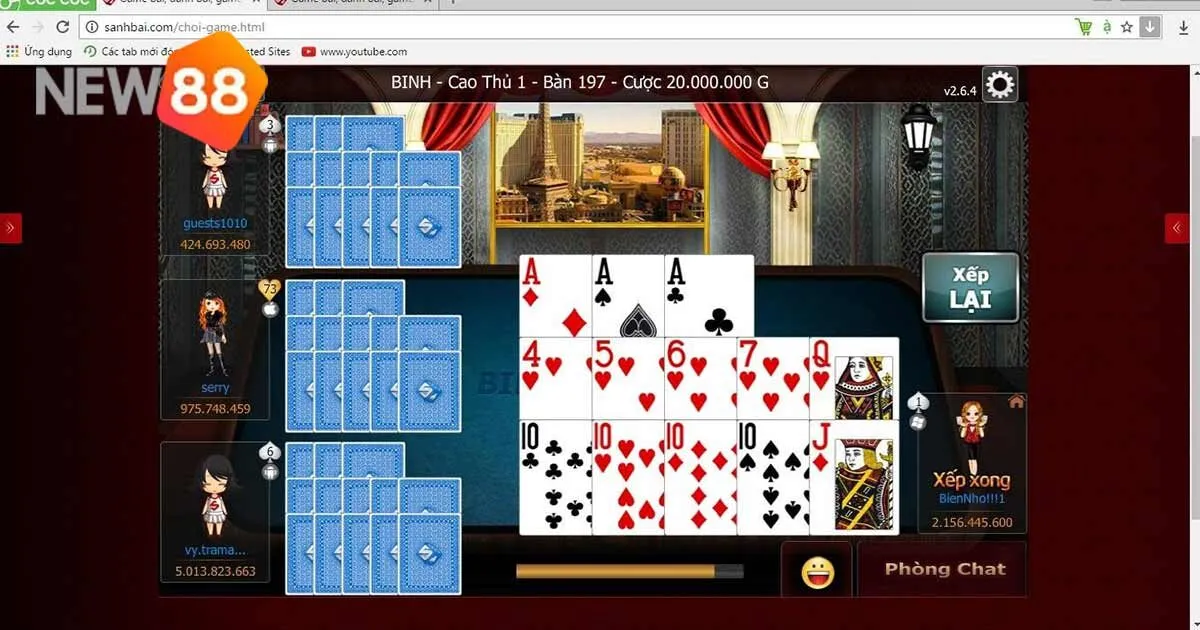 Cách chơi game bài Mậu Binh chi tiết nhất