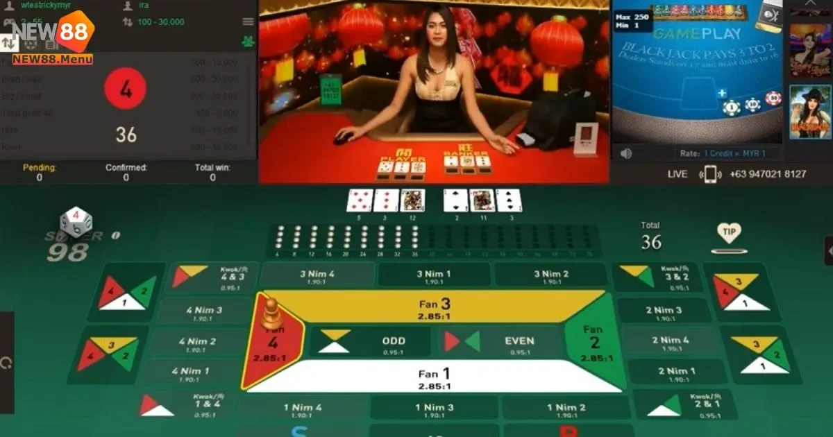 Bài Fantan New88: Mẹo chơi fantan tại New88 giúp bạn dễ thắng